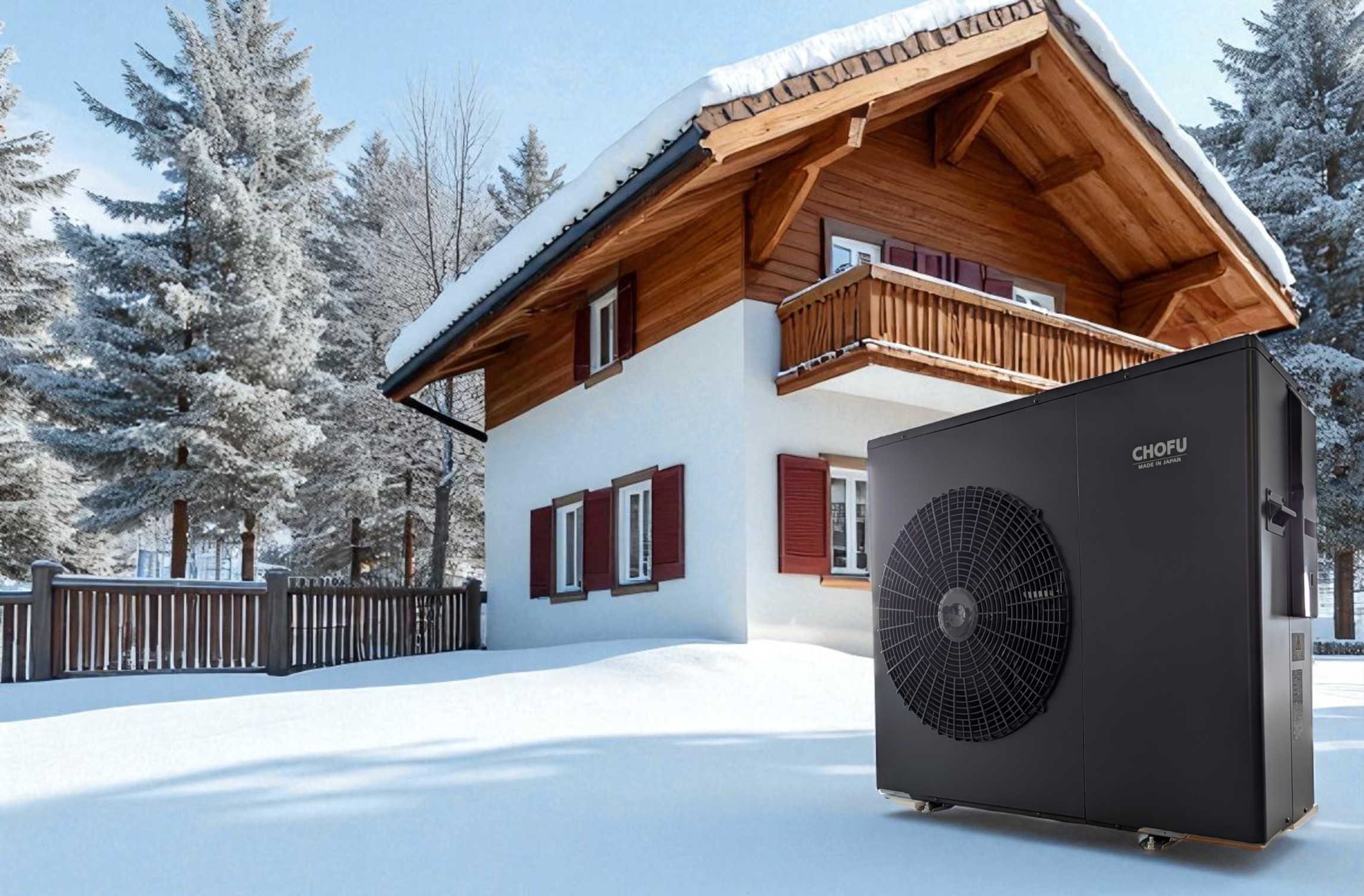 Chofu R290 Wärmepumpe